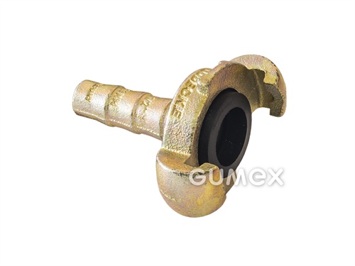 LÜDECKE Kupplung, 6mm, 10bar, Dichtung Perbunan, Temperguss, 